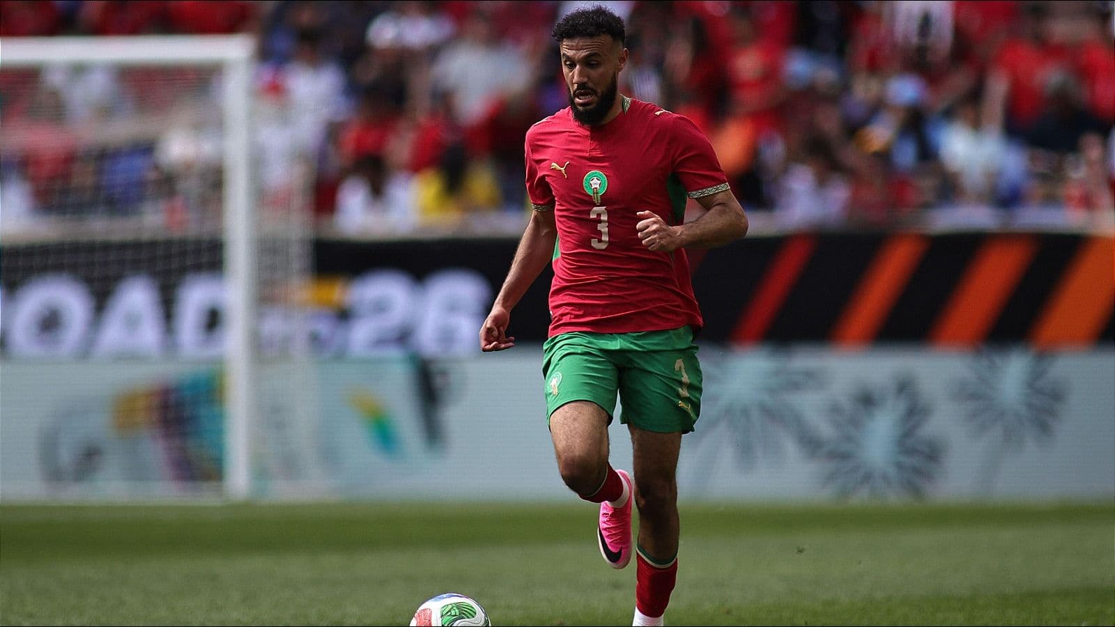 1600x900 Vodacom Soccer. News. Noussair Mazraoui fitness boost for Morocco ahead of Brazil FIFA World Cup clash