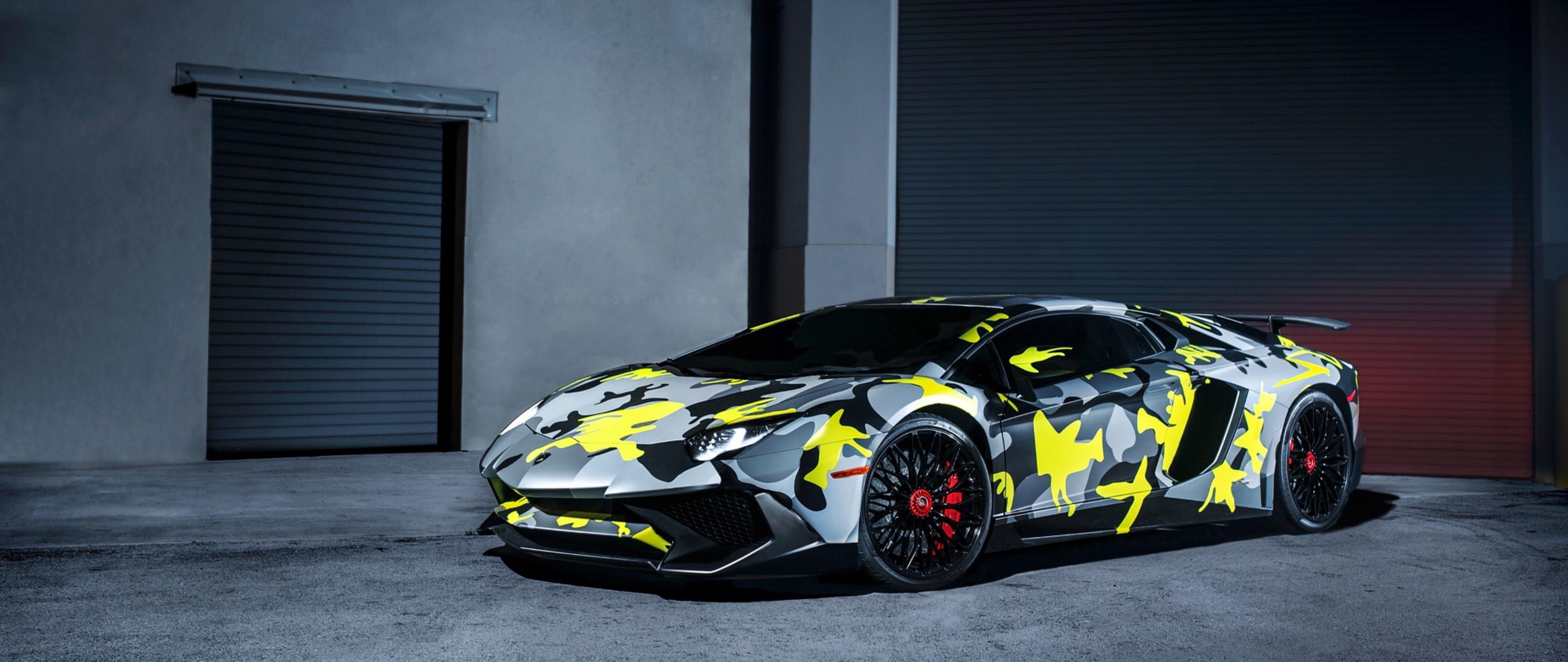 5120x2160 Lamborghini Aventador HD Wallpaper 4K Ultra HD Wide TV