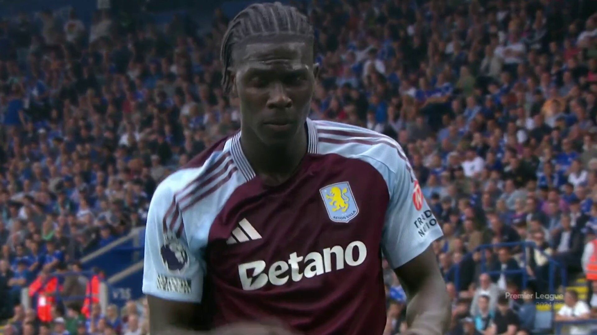 1920x1080 Onana nets Aston Villa's opener v. Leicester City