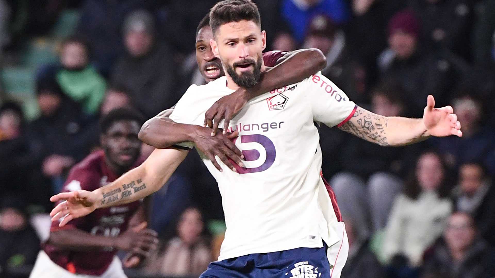 1920x1080 Amadou Onana scores the opener for Lille again