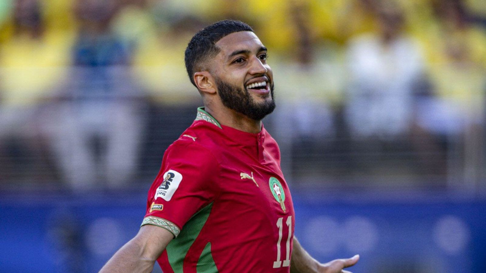 1600x900 Vodacom Soccer. News. Morocco's Ismael Saibari Focused On FIFA World Cup Group Success Despite Record Breaking Start