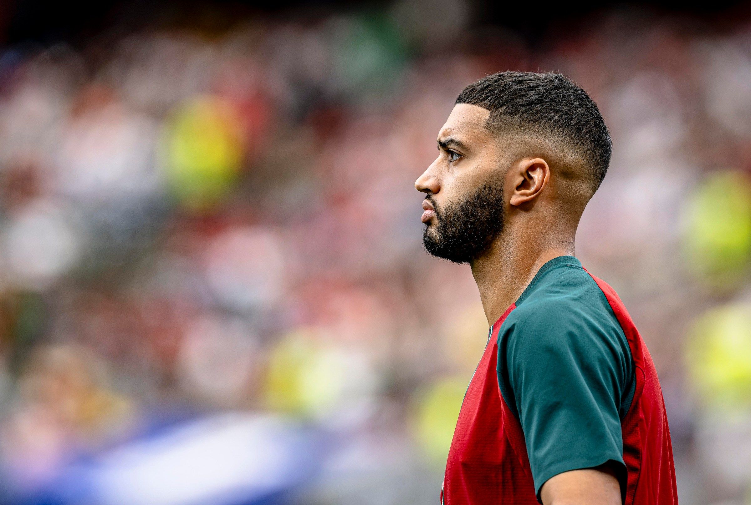 2400x1615 Injury update on Morocco's incoming Bayern Munich winger Ismael Saibari. Bavarian Football Works