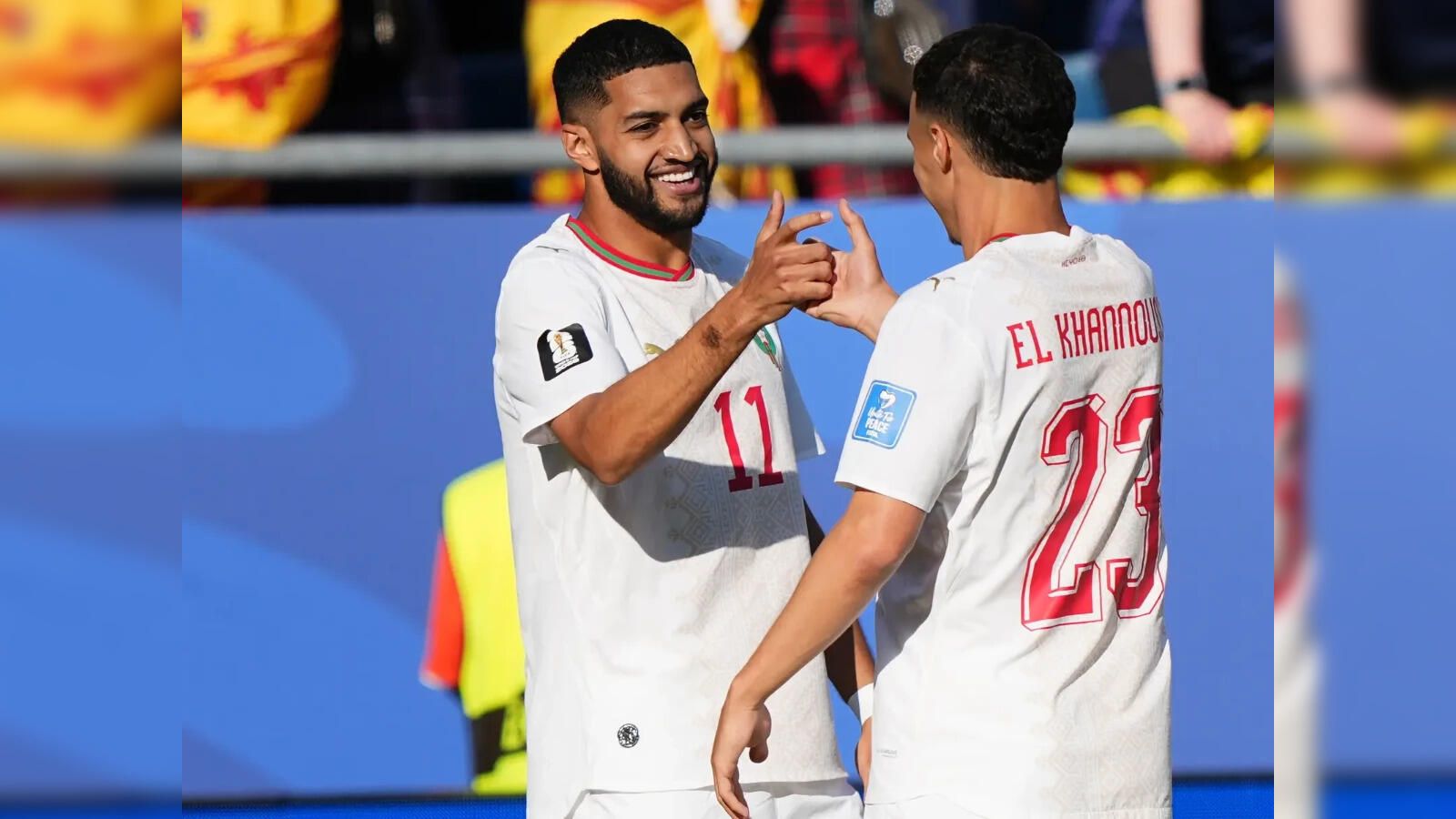 1600x900 Ismael Saibari Scores In Second Minute To Lift Morocco Over Scotland 1 0 At The World Cup Economic Times