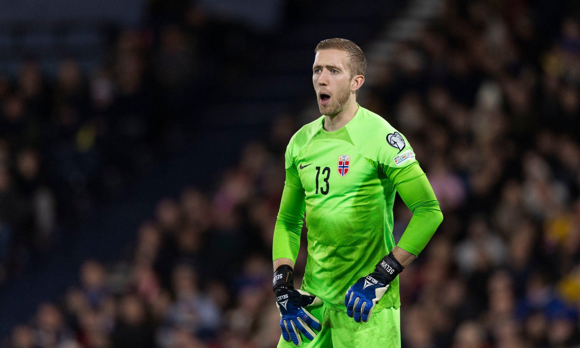 2000x1203 Egil Selvik, Watford. Landslagskeeper Egil Selvik debuterte for Watford