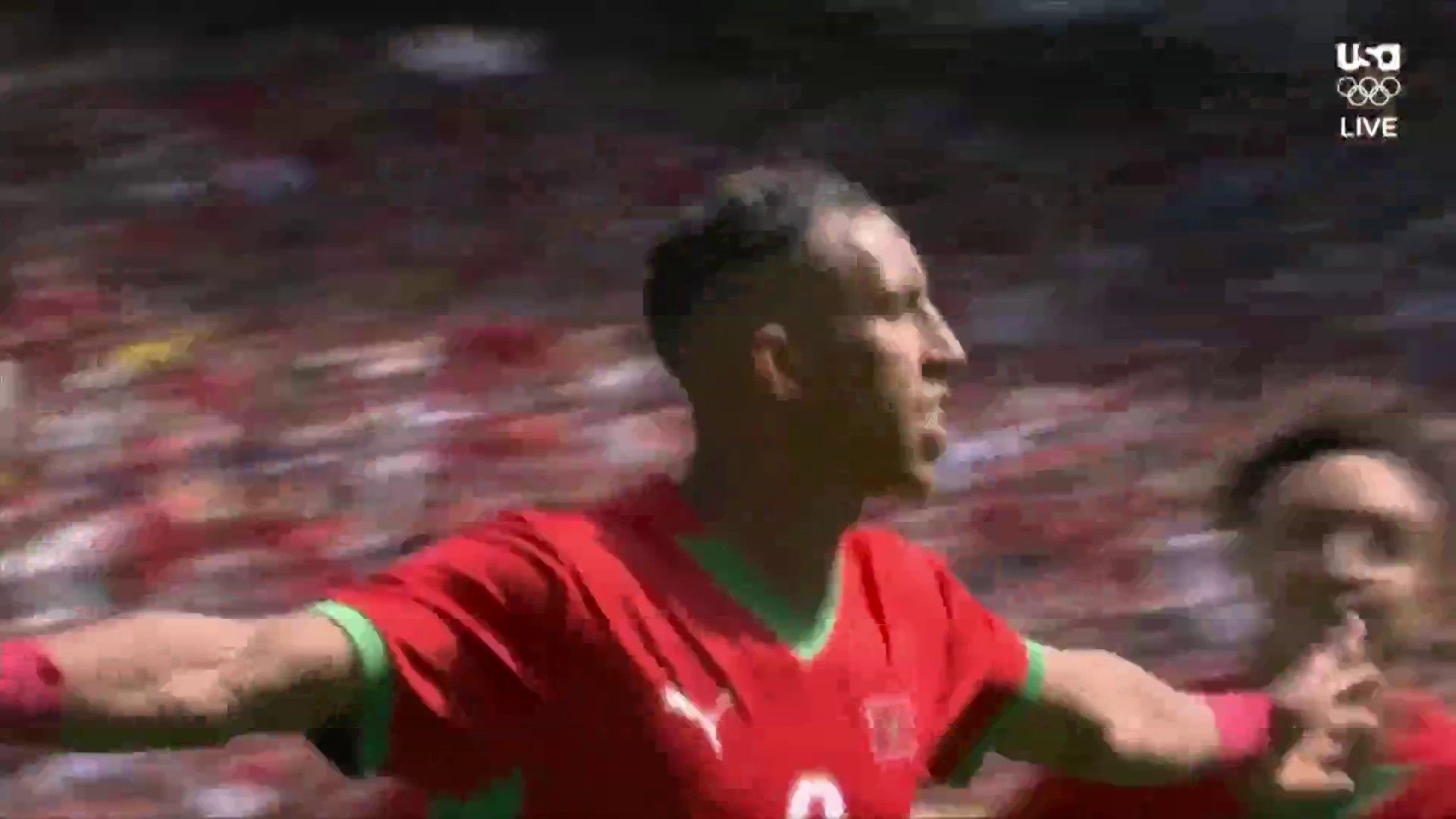 1920x1080 Morocco's Soufiane Rahimi scores second goal on penalty shot