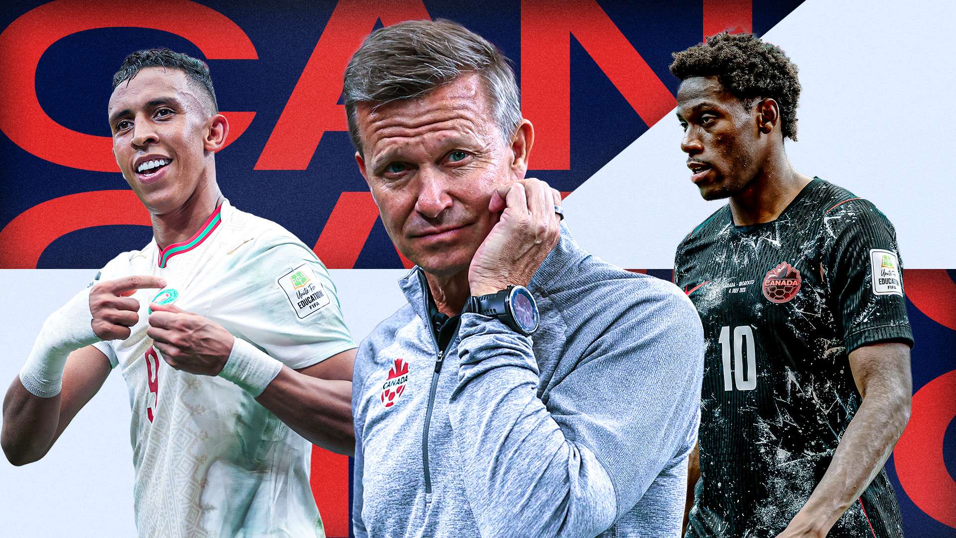 1920x1080 Azzedine Ounahi and Soufiane Rahimi end Jesse Marsch's dream as ruthless Atlas Lions march on and losers from Canada's World Cup exit vs Morocco. Goal.com US