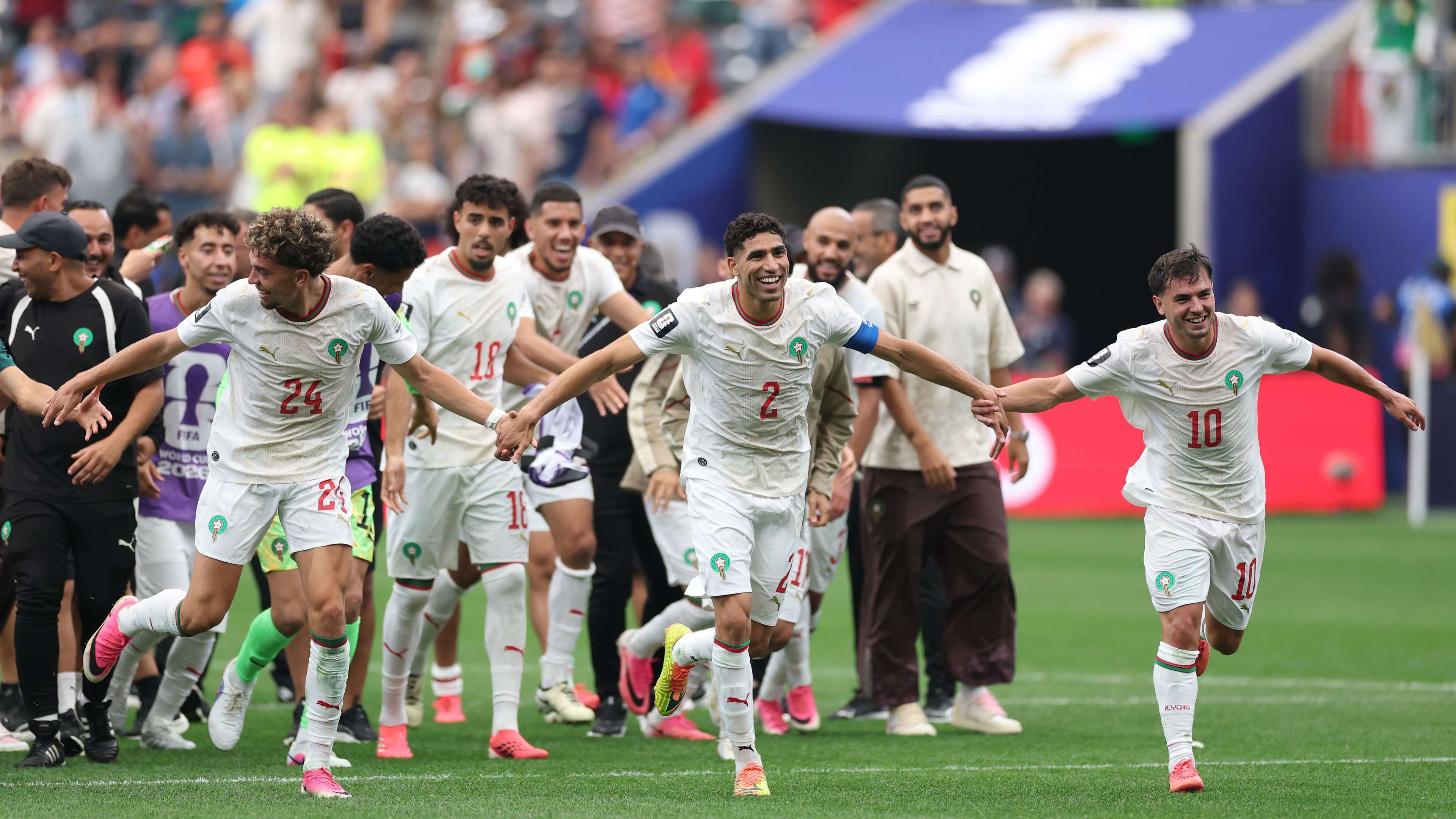 3840x2160 Azzedine Ounahi and Soufiane Rahimi end Jesse Marsch's dream as ruthless Atlas Lions march on and losers from Canada's World Cup exit vs Morocco. Goal.com US
