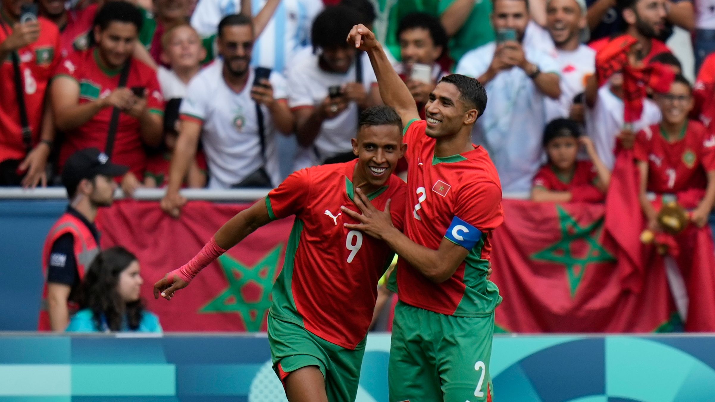 2403x1353 Morocco gets a win against Argentina in a dramatic start to Olympic men's soccer
