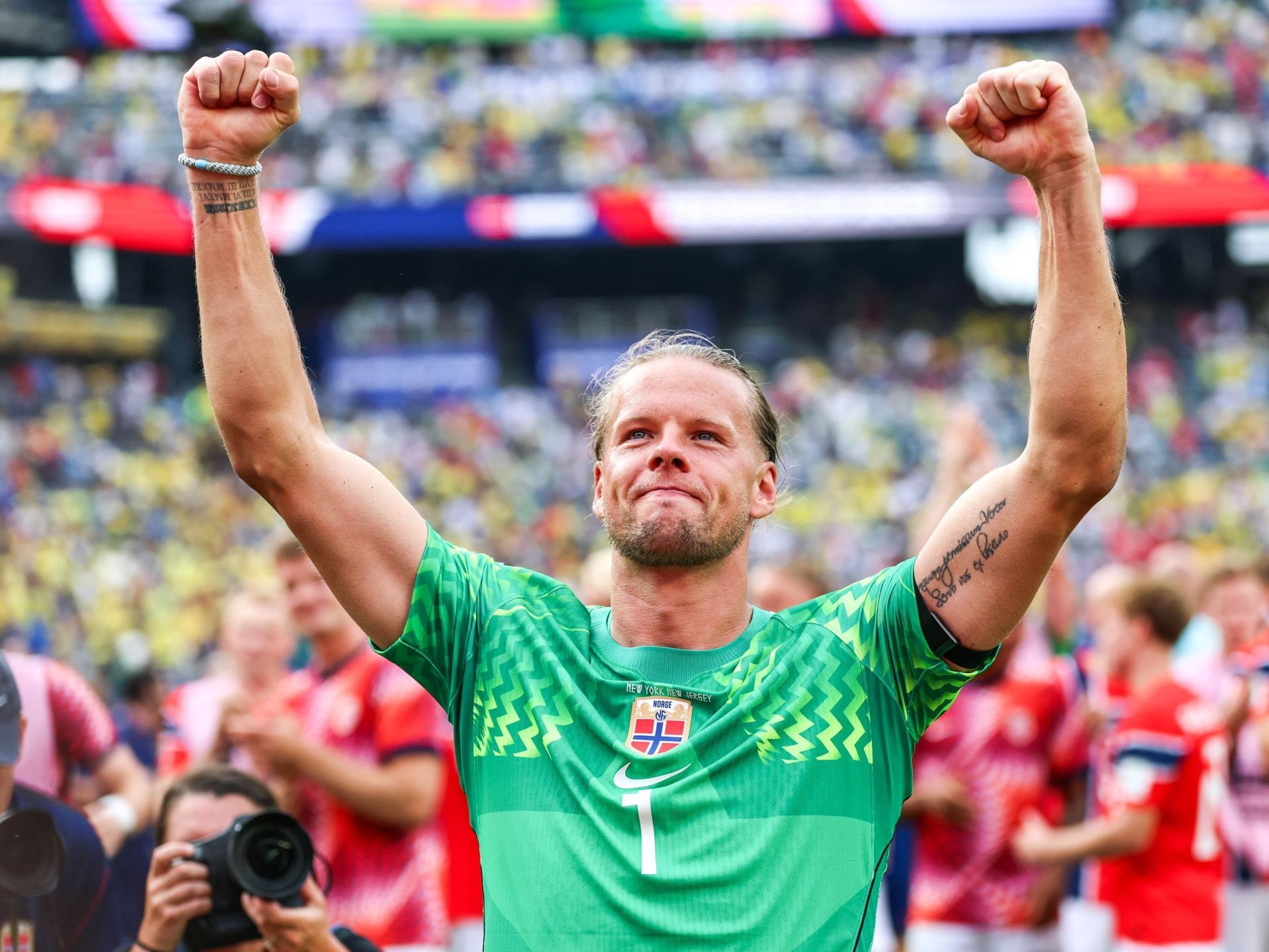 1920x1440 Norway's Little Known World Cup Hero Is Unemployed Goalkeeper On Man City's Radar Who Issued Come And Get Me Plea