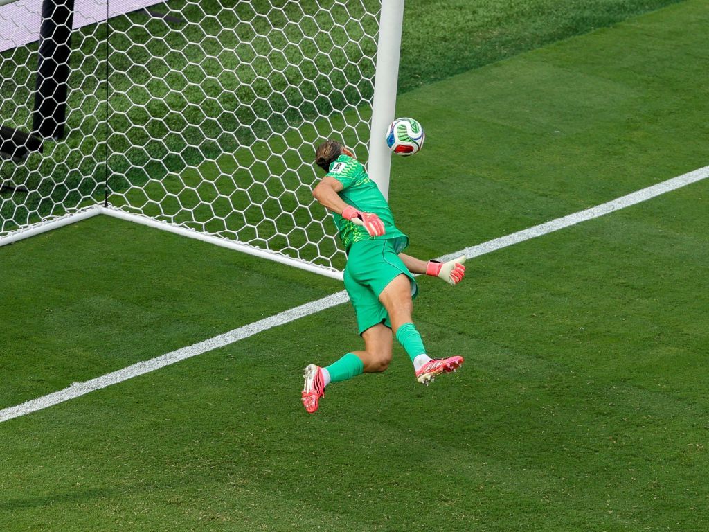 1024x768 Hero Norway goalkeeper Orjan Nyland, became unemployed just six days before knocking Brazil out of World Cup