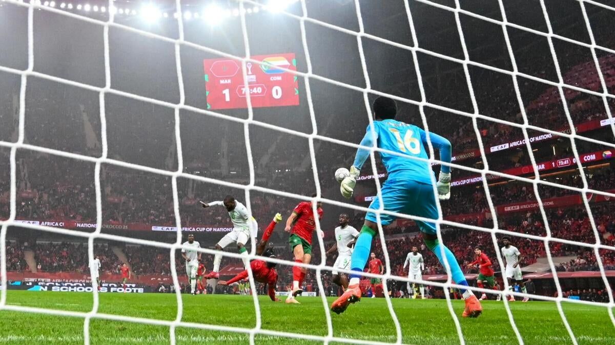 1200x675 Morocco's Ayoub El Kaabi scores ridiculous bicycle kick in AFCON opening win