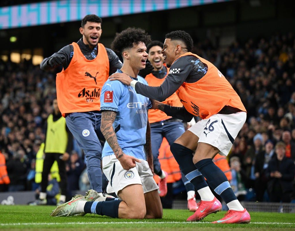 1024x803 Teenaged talent Nico O'Reilly saves Man City from FA Cup humbling