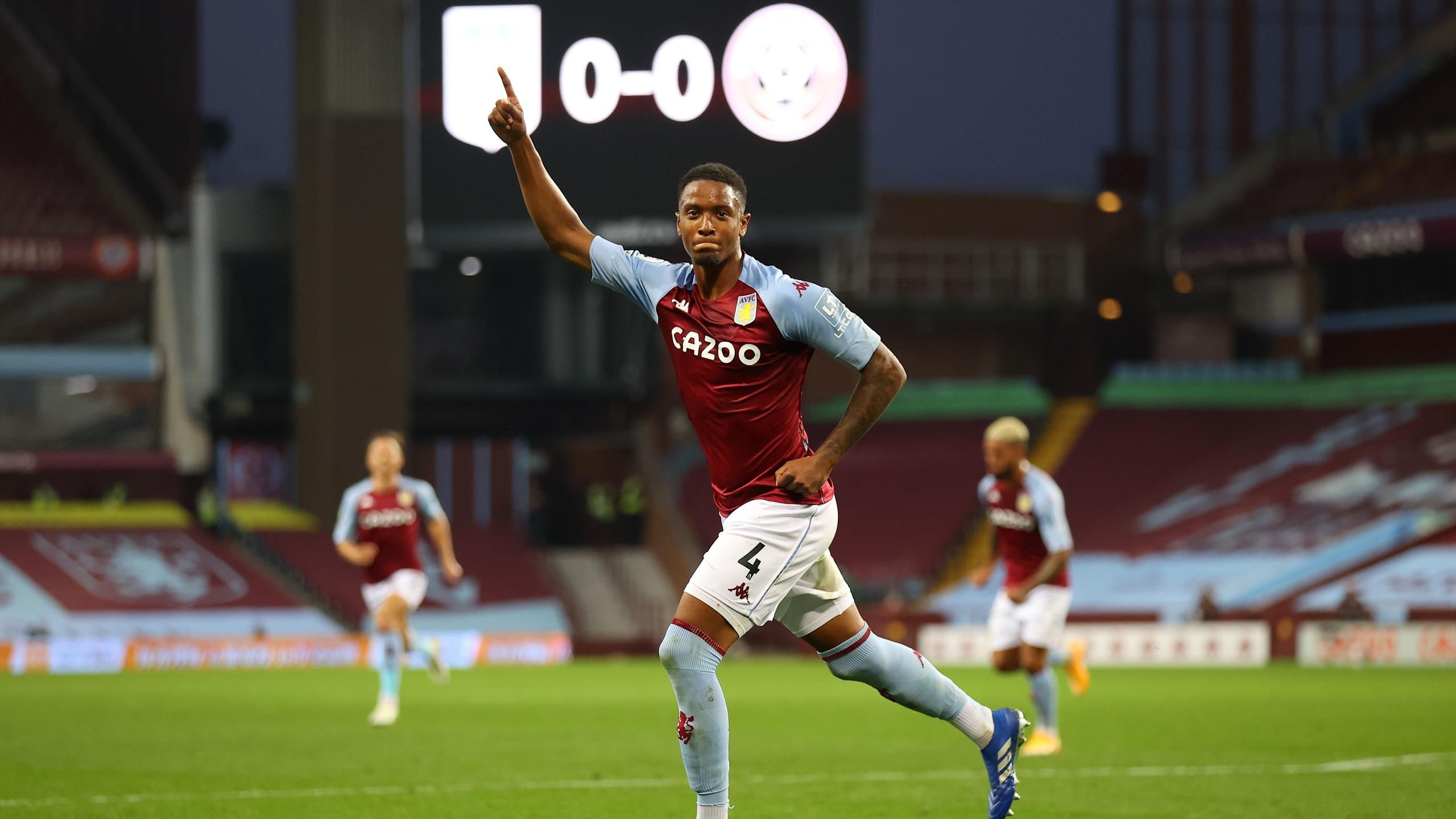 2560x1440 Ezri Konsa Hands Aston Villa Win Over 10 Man Sheffield United