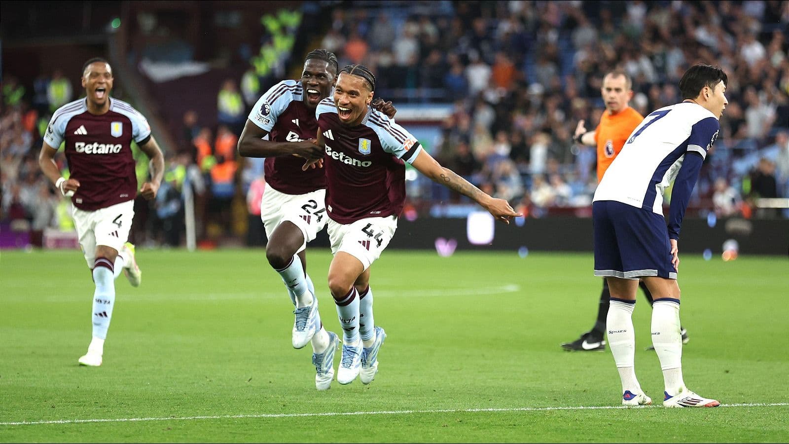 1600x900 Vodacom Soccer. News. Ezri Konsa, Boubacar Kamara goals hand Aston Villa victory over Tottenham