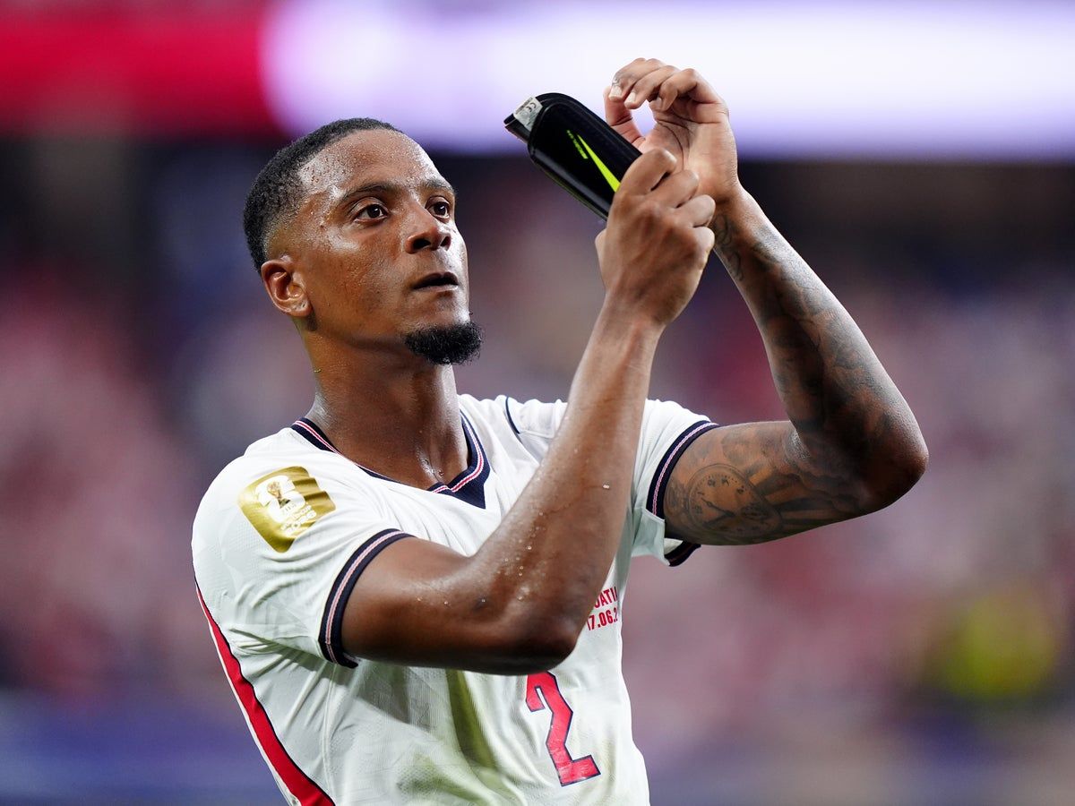 1200x900 Ezri Konsa says Three Lions 'brotherhood' fuelled famous England World Cup win against Mexico