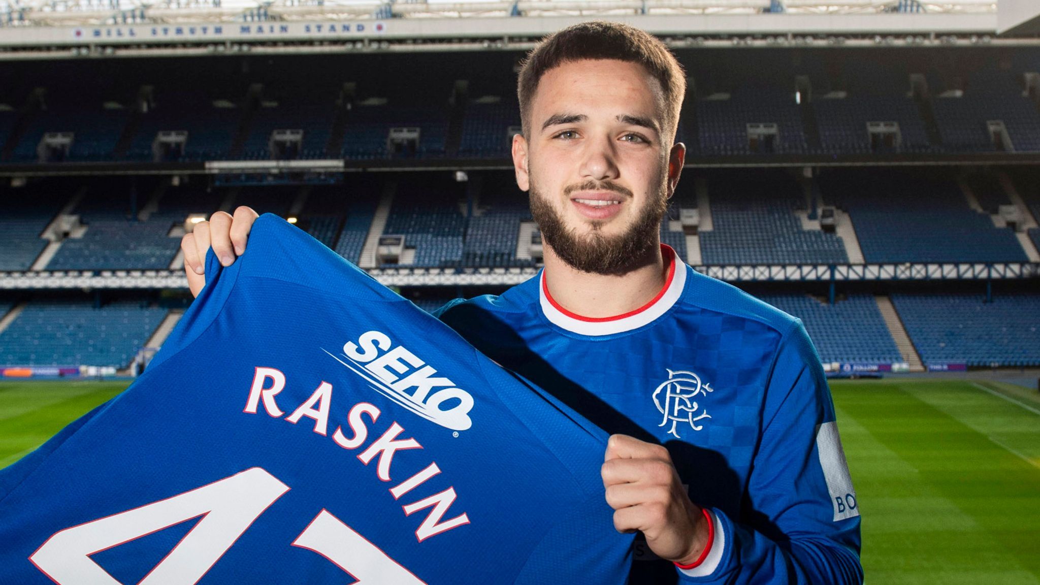 2048x1152 New Rangers signing Nicolas Raskin revealed he knew Ibrox was the right move for him after a conversation with manager Michael Beale