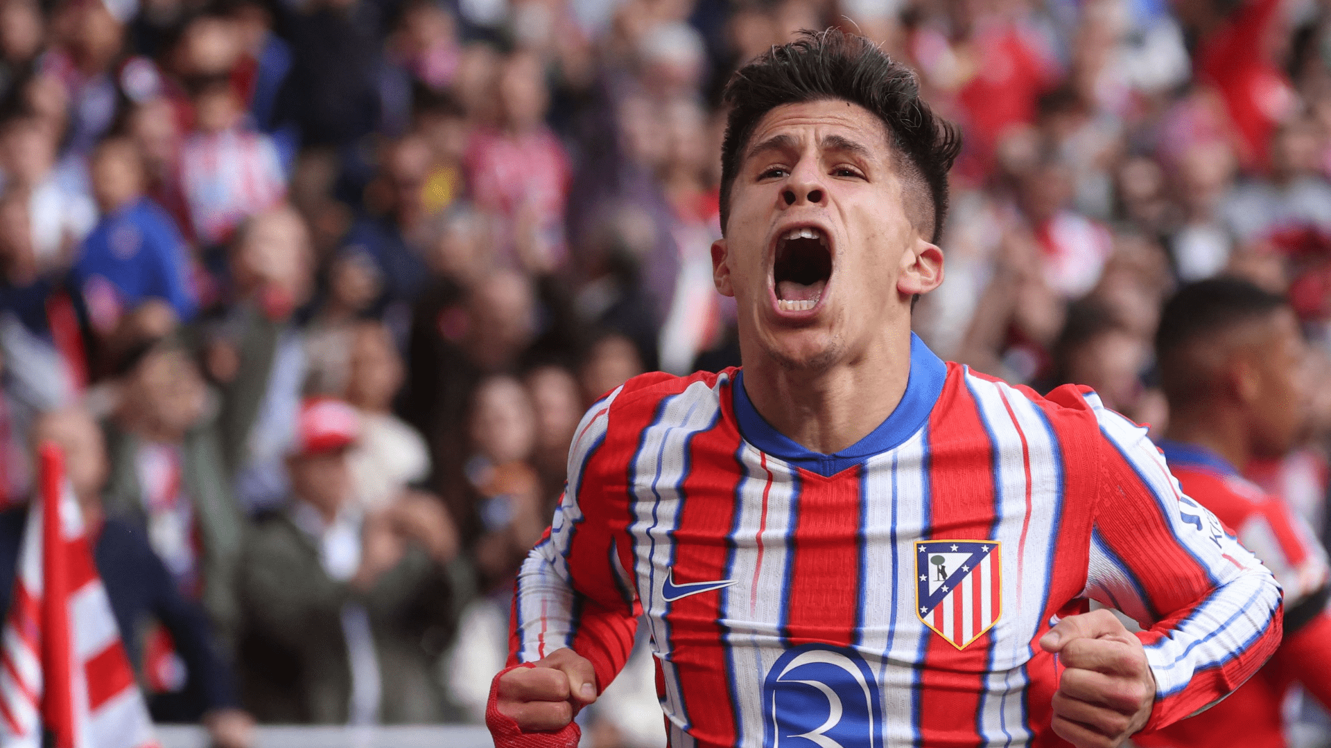 1920x1080 Giuliano Simeone y su formidable estado de forma de cara al derbi madrileño entre Real Madrid y Atlético de Madrid. DAZN News ES
