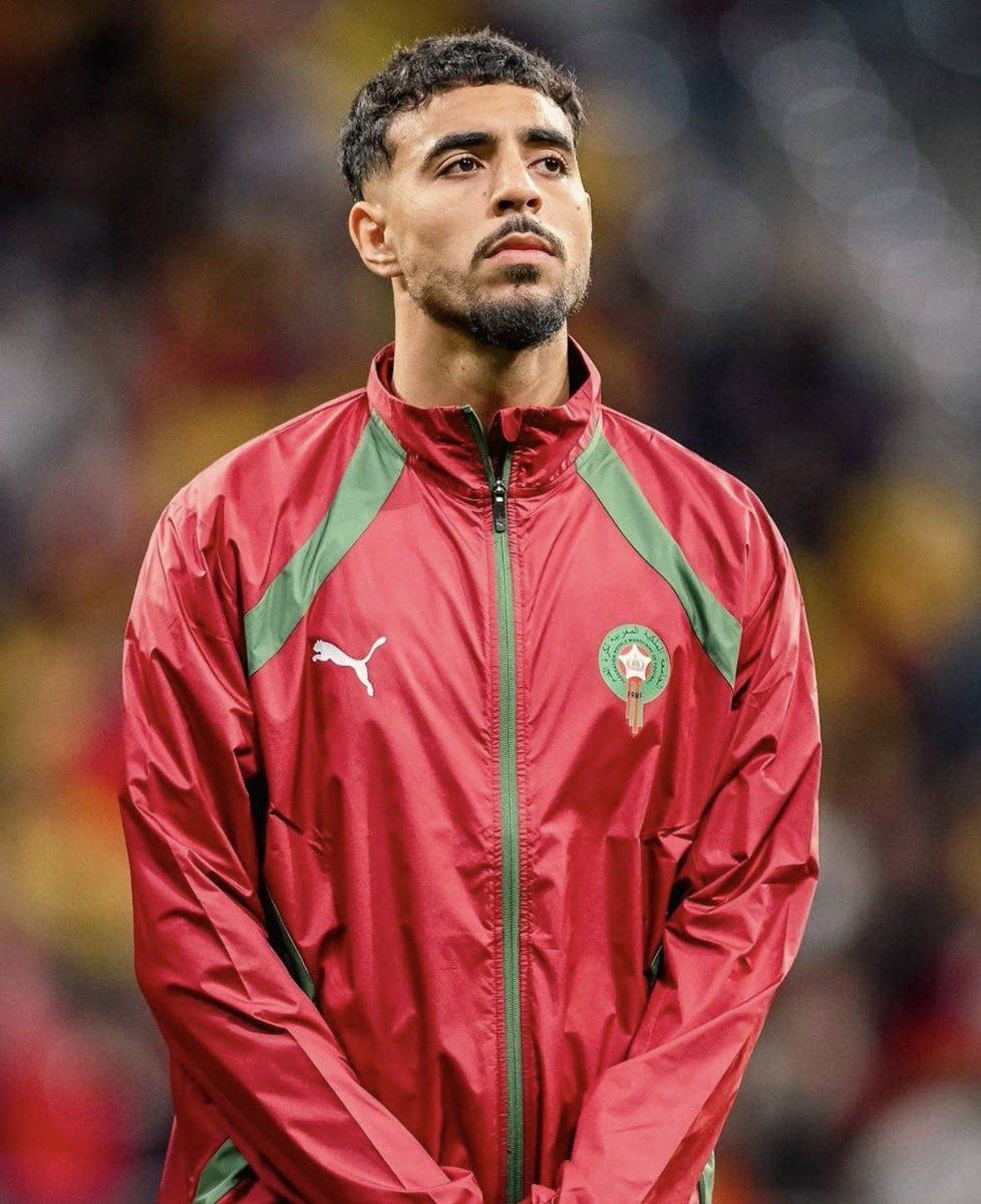978x1199 Former La Masia player Chadi Riad starts on the bench for Morocco. In January the Center Back returned after almost a year and a half out due to a knee injury