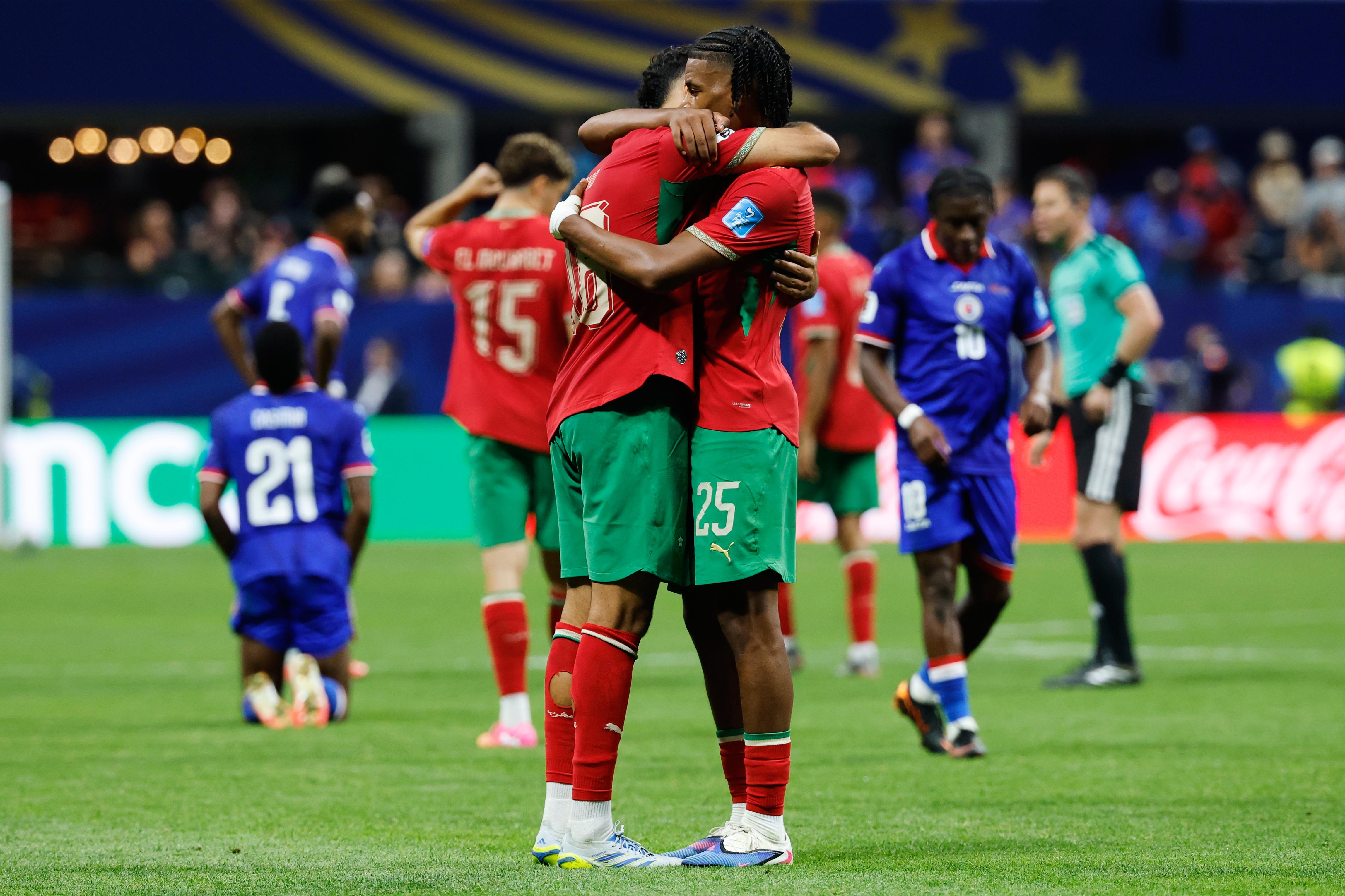 4593x3062 Netherlands, Morocco meet in World Cup knockout showdown