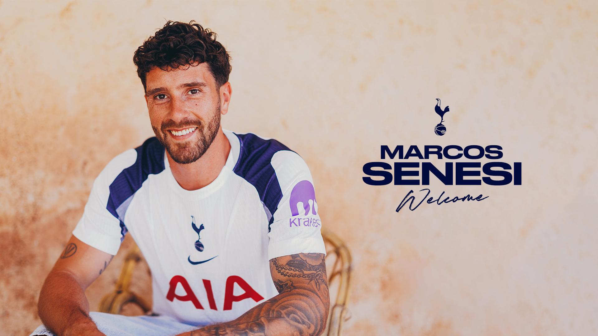 1920x1080 Marcos Senesi signs for Tottenham