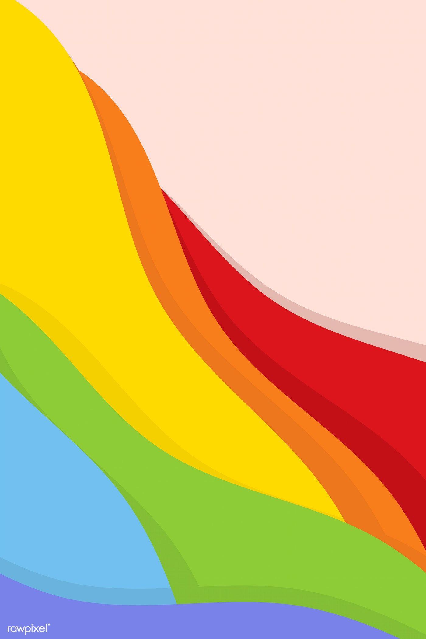 1400x2100 Download premium vector of Support LGBTQ pride rainbow background