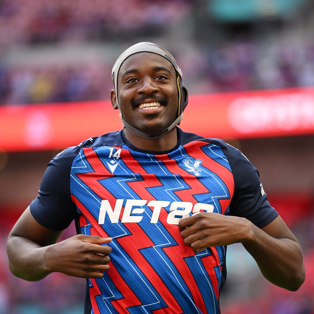 1200x1200 Jean Philippe Mateta Is All Smiles Ahead Of The #EmiratesFACup Final