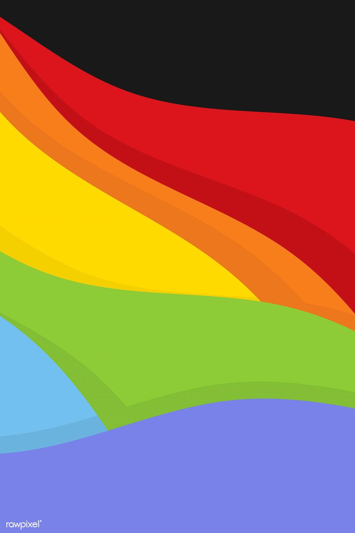 1400x2100 Download premium vector of Support LGBTQ pride rainbow background
