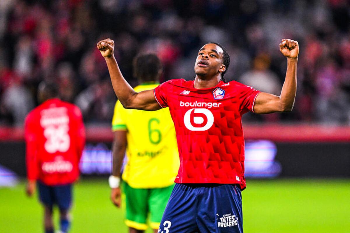 1200x800 LOSCéros de la semaine, Nathan Ngoy exprime sa joie après le succès face au FC Nantes
