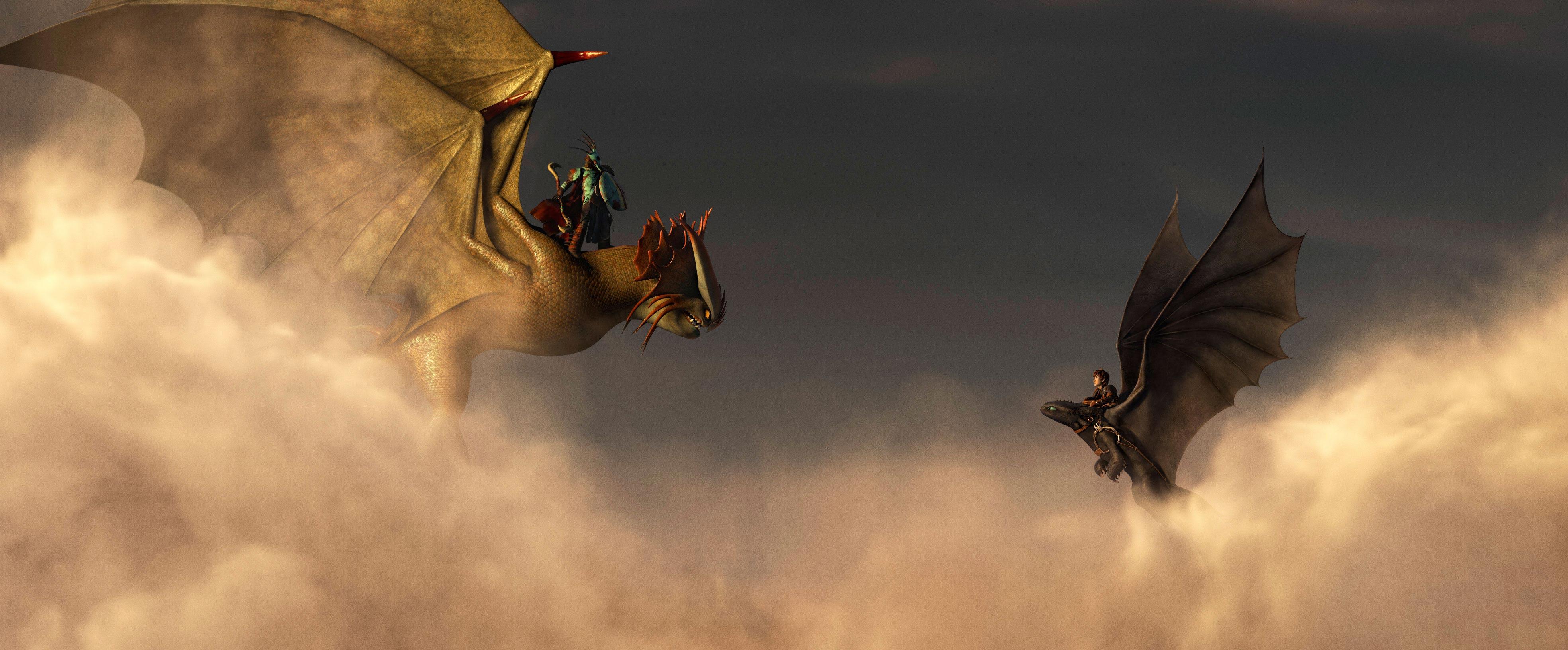 3936x1632 How to Train Your Dragon 2 Wallpaper HD Collection