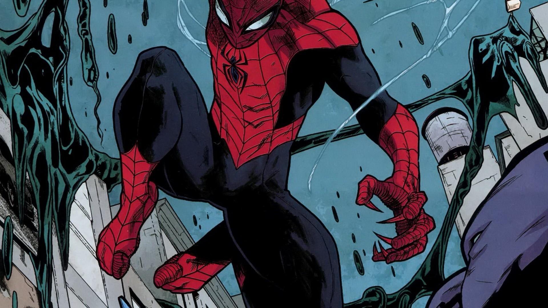 Spider-Man Cartoon Wallpapers - Top Free Spider-Man Cartoon Backgrounds ...