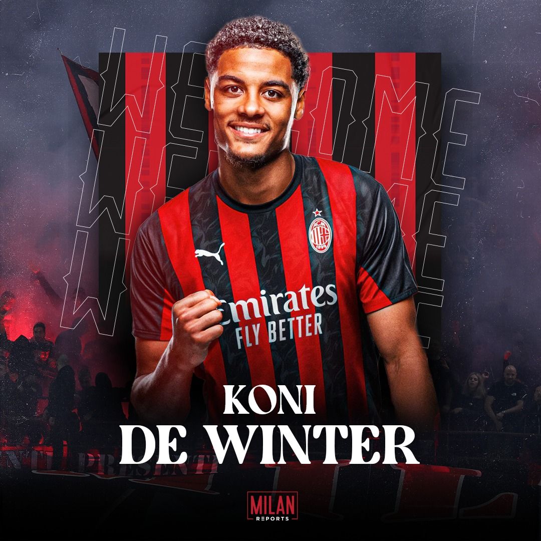 1080x1080 Official: Koni De Winter joins AC Milan on a permanent transfer
