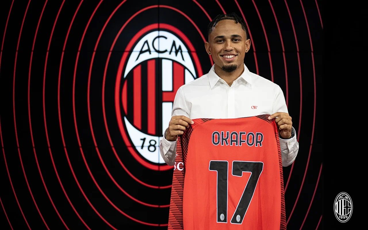 1280x800 Gallery: Okafor's first day as a Milan player and the number he has chosen