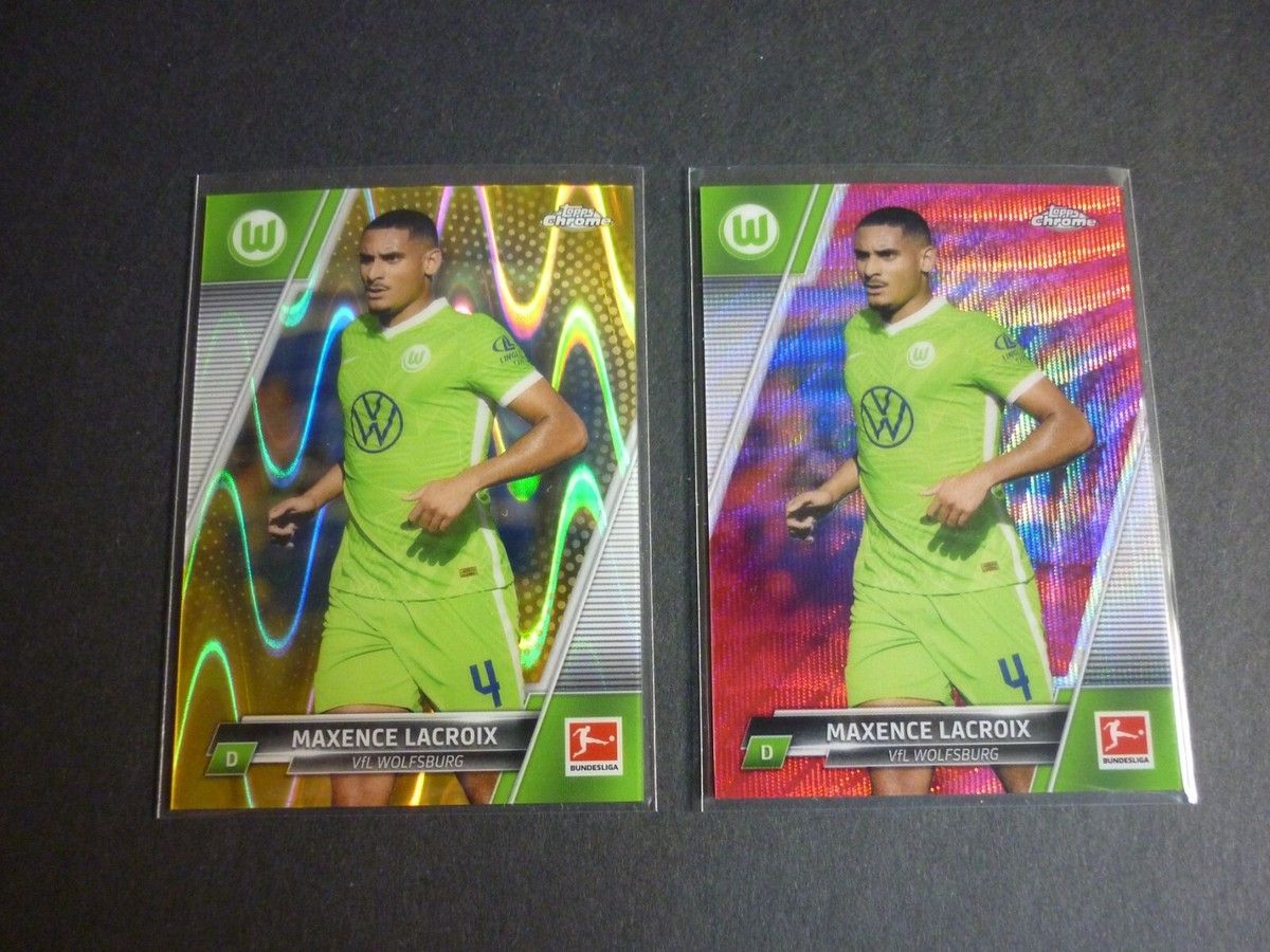 1200x900 Maxence Lacroix 2021 22 Topps Chrome Bundesliga 107 399 +