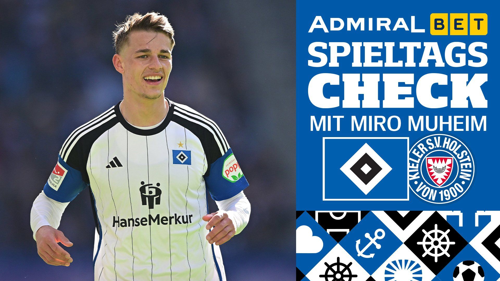1920x1080 KÄMPFERISCH DAGEGEN HALTEN!- Spieltagscheck mit Miro Muheim vs. Holstein Kiel