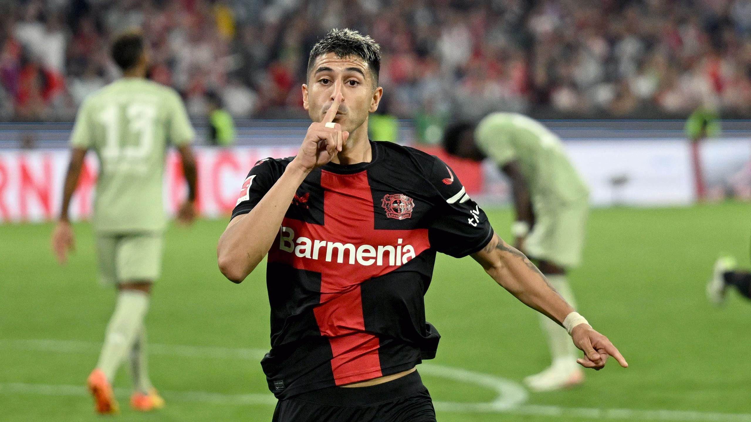 2560x1440 FC Bayern Munich 2 2 Bayer 04 Leverkusen: Late Exequiel Palacios Penalty Sees Clash End In Draw