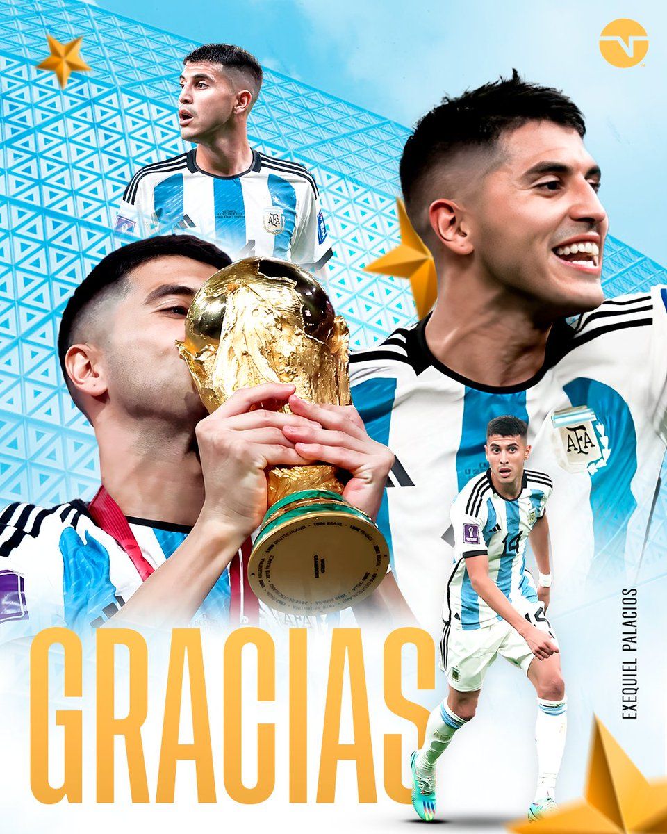 960x1200 GRACIAS por la TERCERA, Exequiel Palacios!