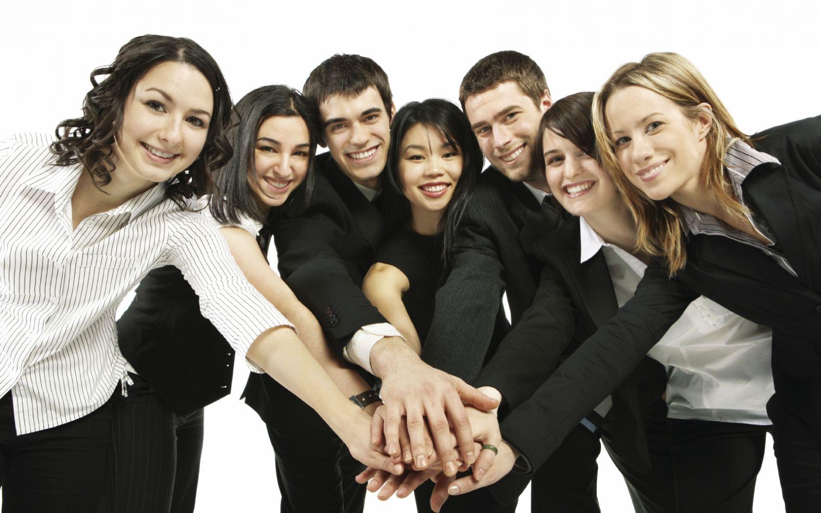 1680x1050 Free download Cute Business People Wallpaper Full HD Picture