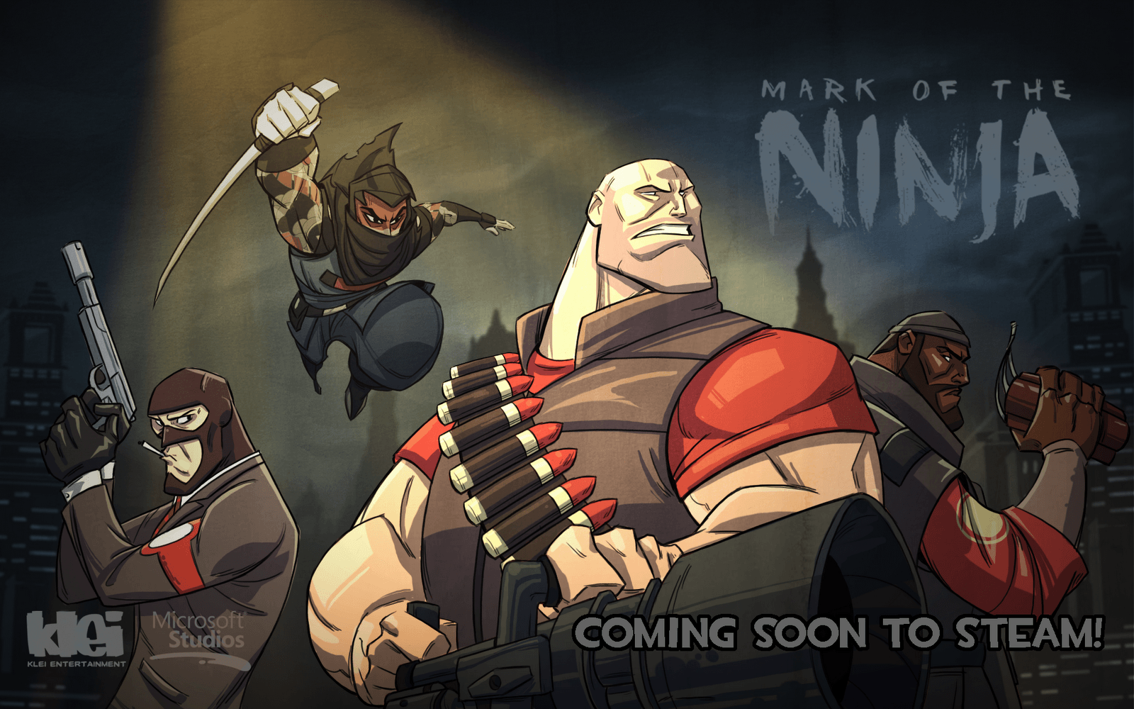 1600x1000 Mark of the Ninja wallpaper. Kris. Wallpaper, Samurai