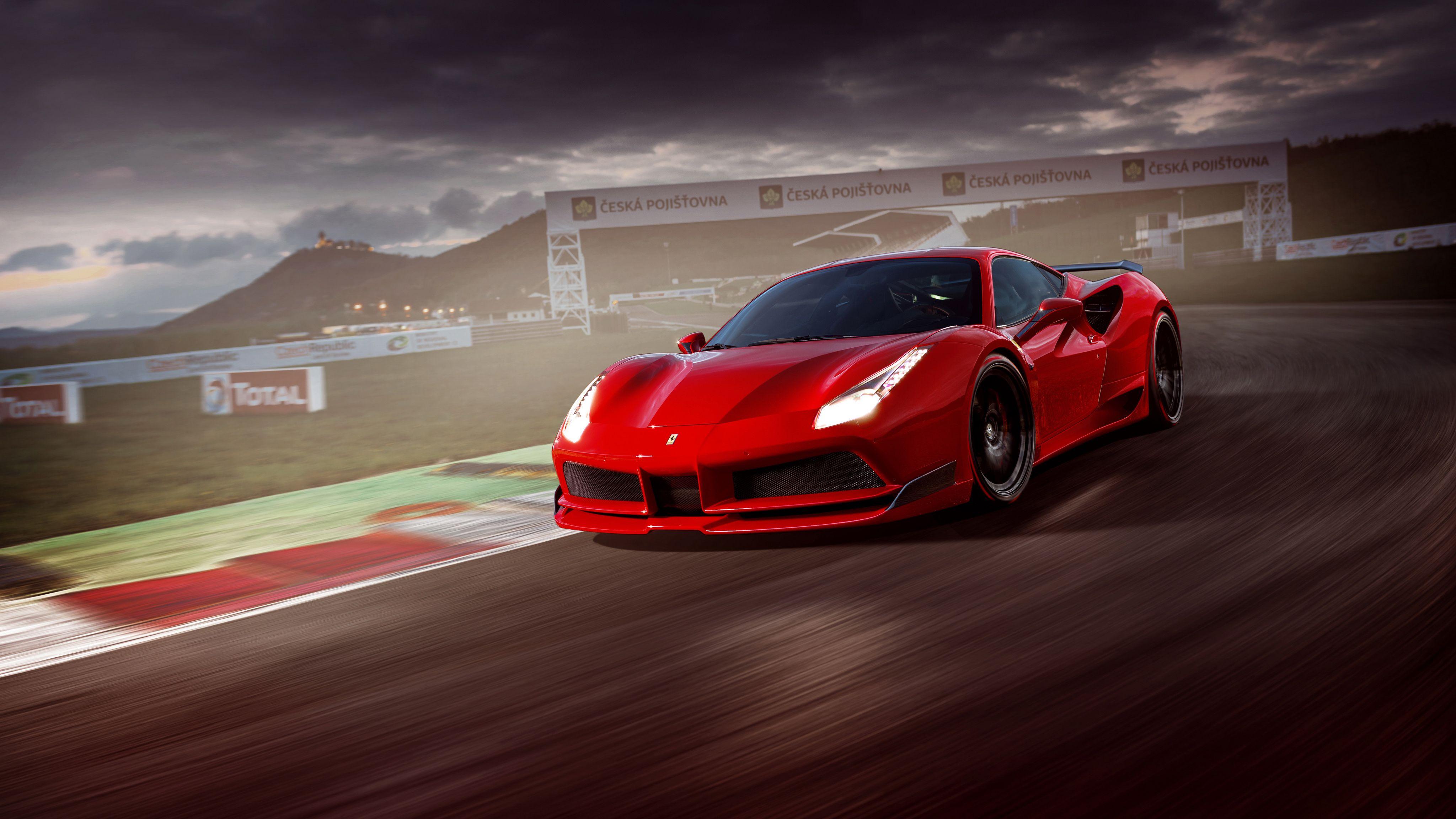 4096x2304 Novitec N Largo Ferrari 488 GTB 9 Wallpaper. HD Car Wallpaper