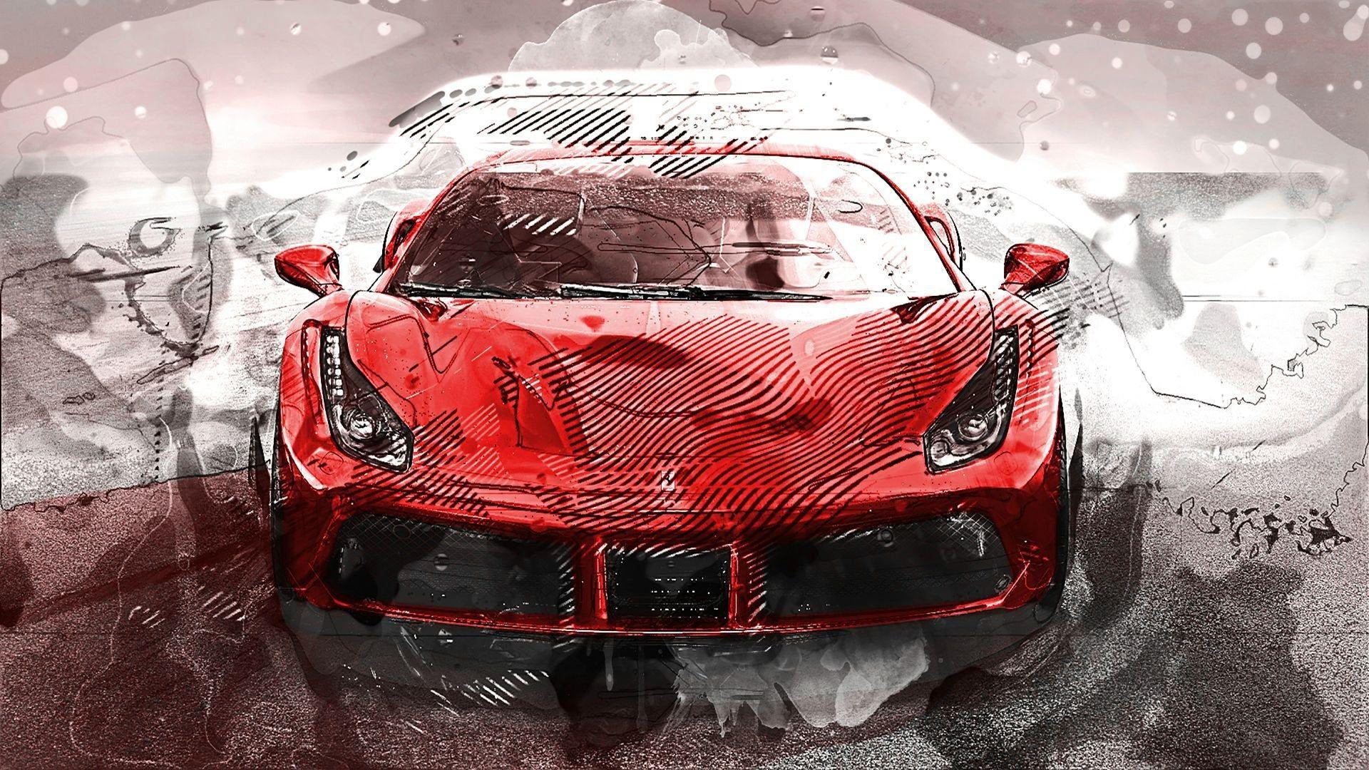 1920x1080 Ferrari 488 GTB Wallpaper [1920x1080] [OC]