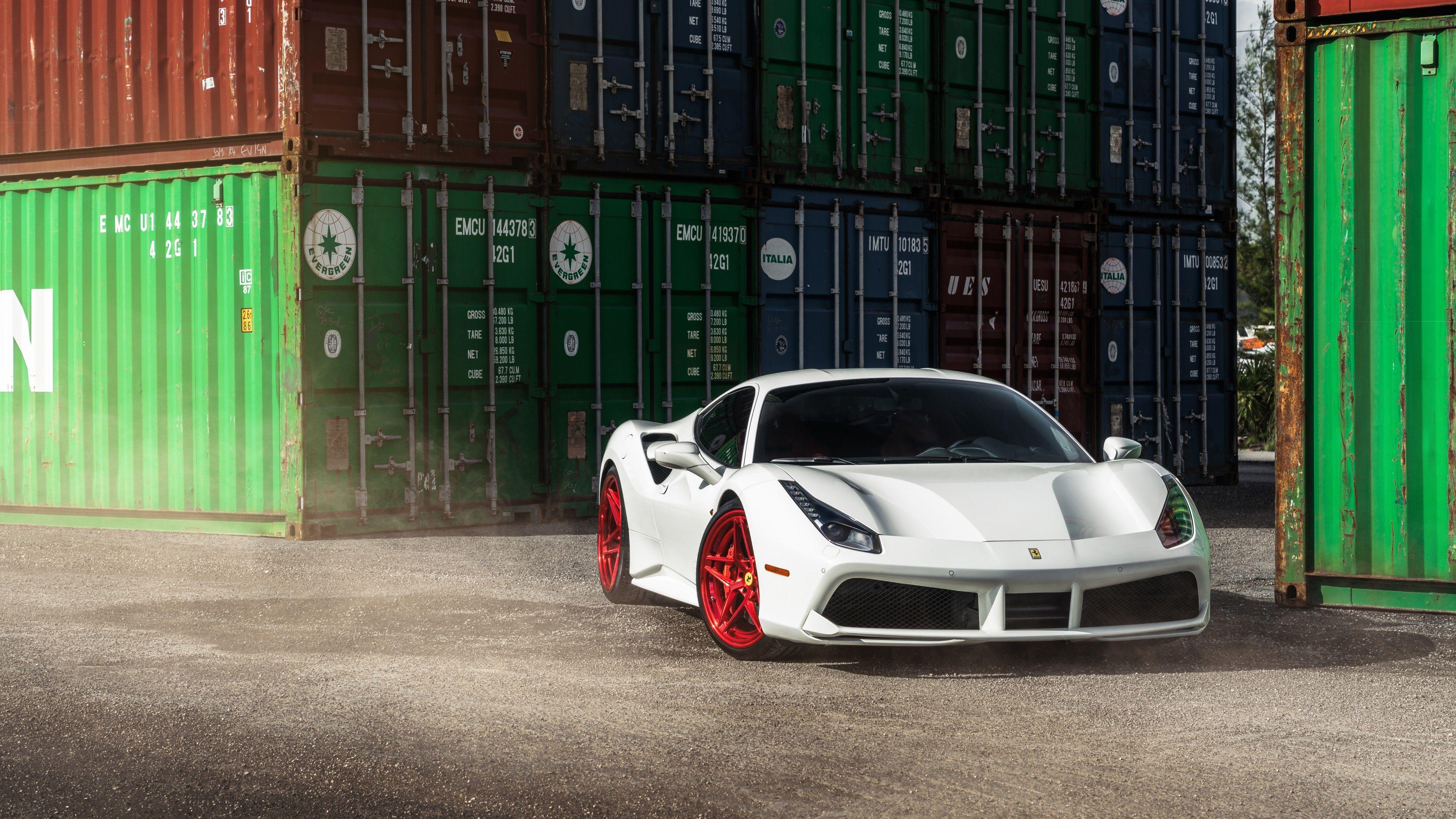 3840x2160 Wallpaper Ferrari 488 GTB, 4K, 8K, Automotive / Cars