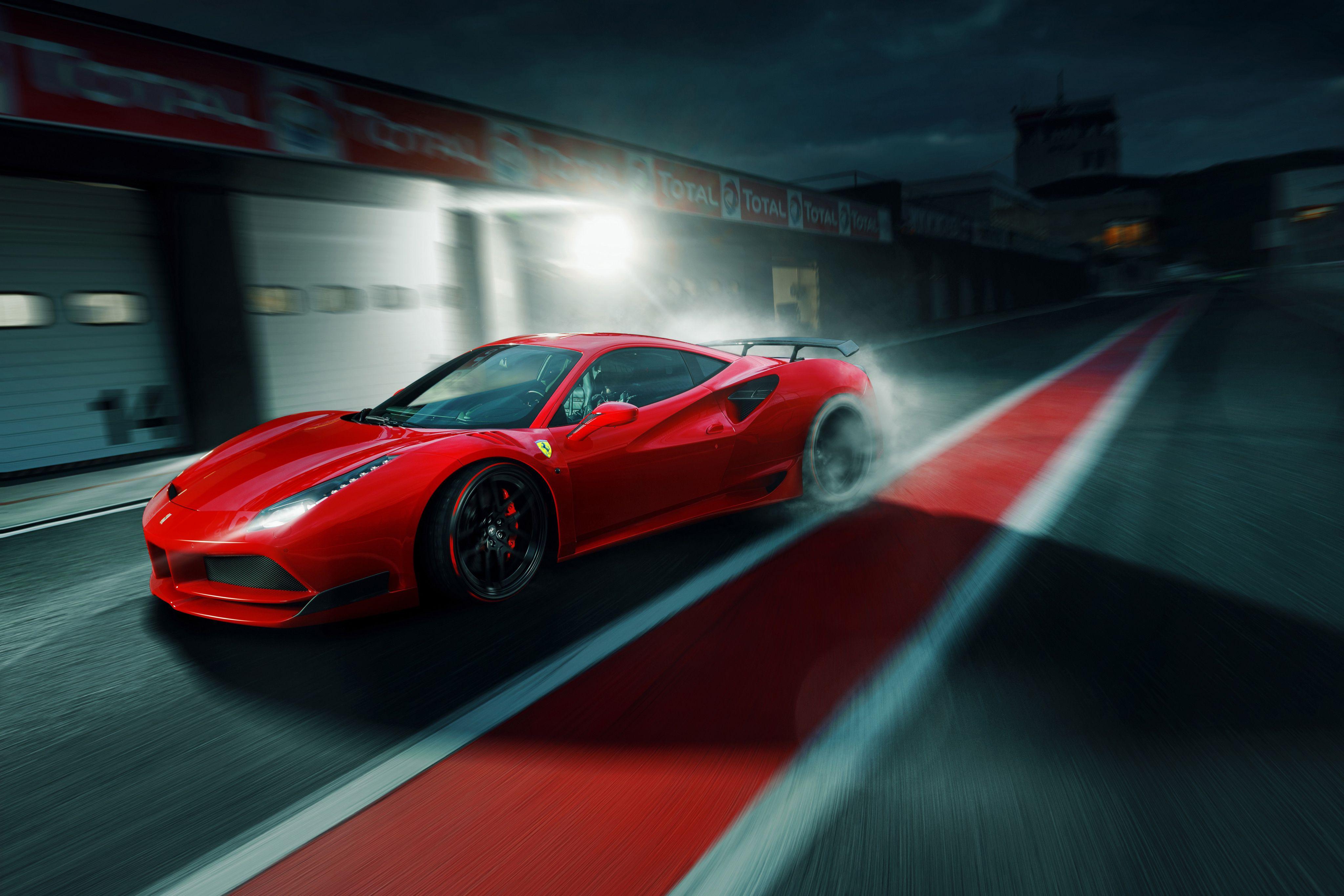4096x2731 Wallpaper Ferrari 488 GTB, 4K, Automotive / Cars