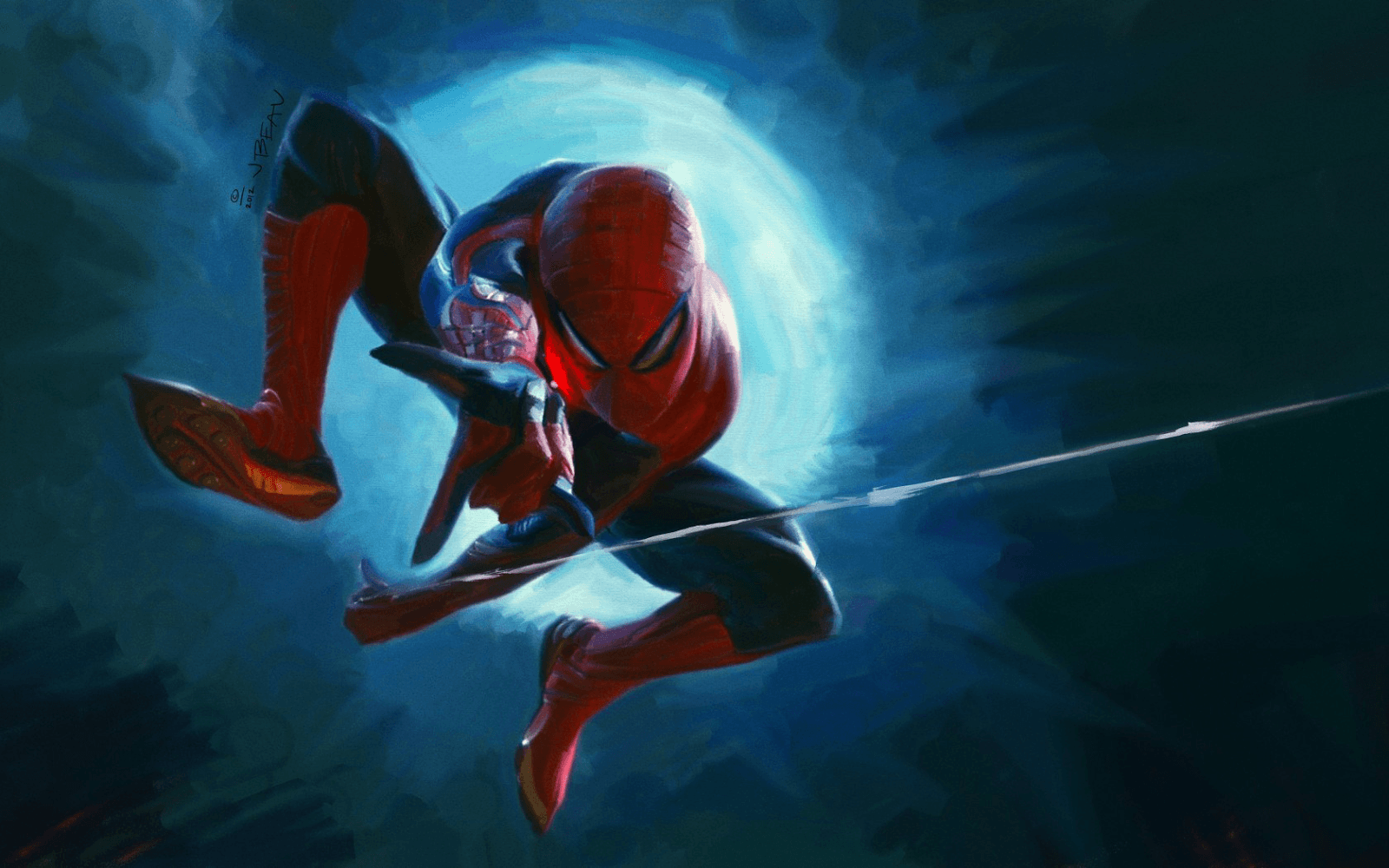 1600x1000 Full HD Spiderman Wallpaper