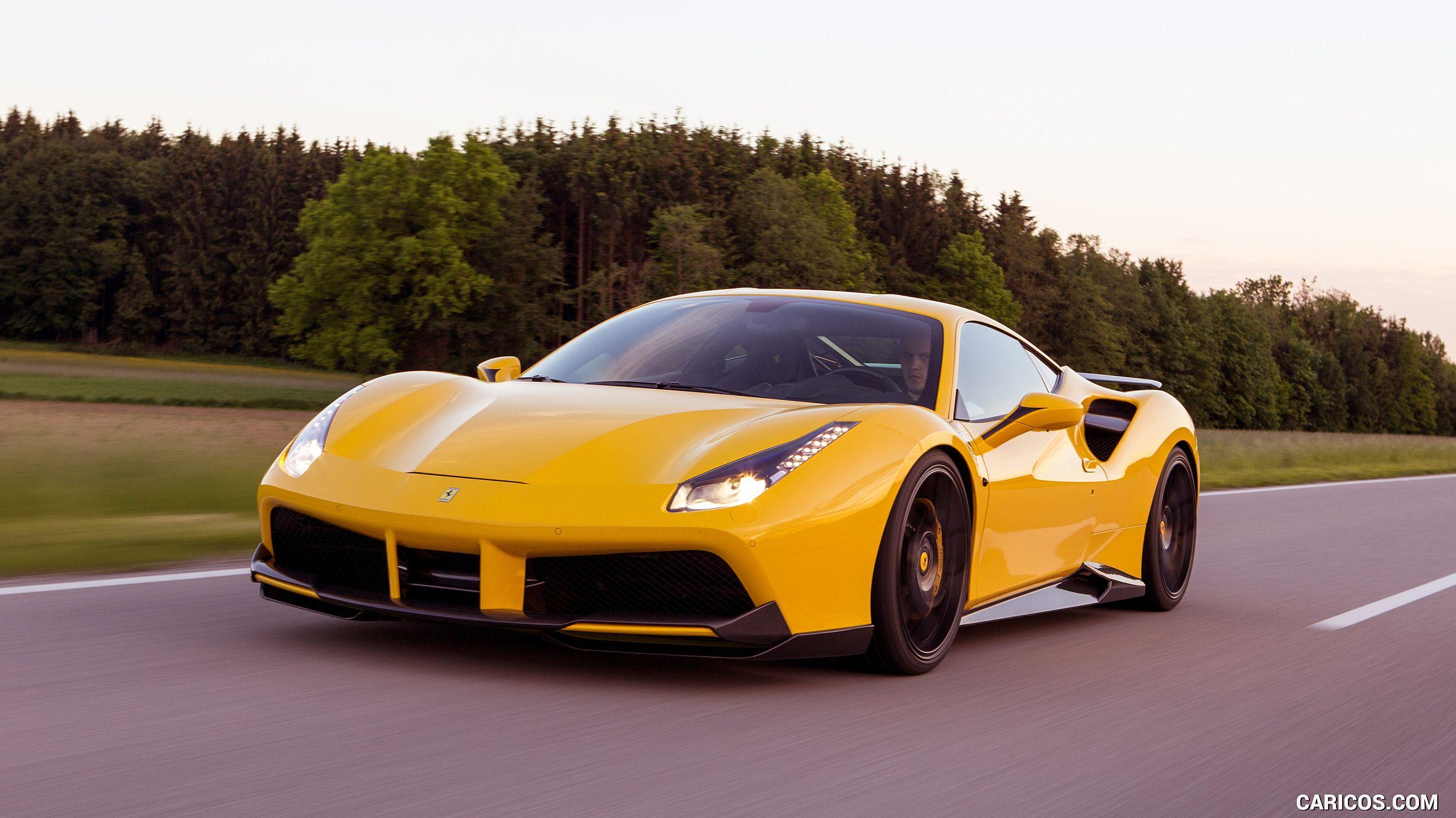 2560x1440 NOVITEC ROSSO Ferrari 488 GTB Three Quarter. HD