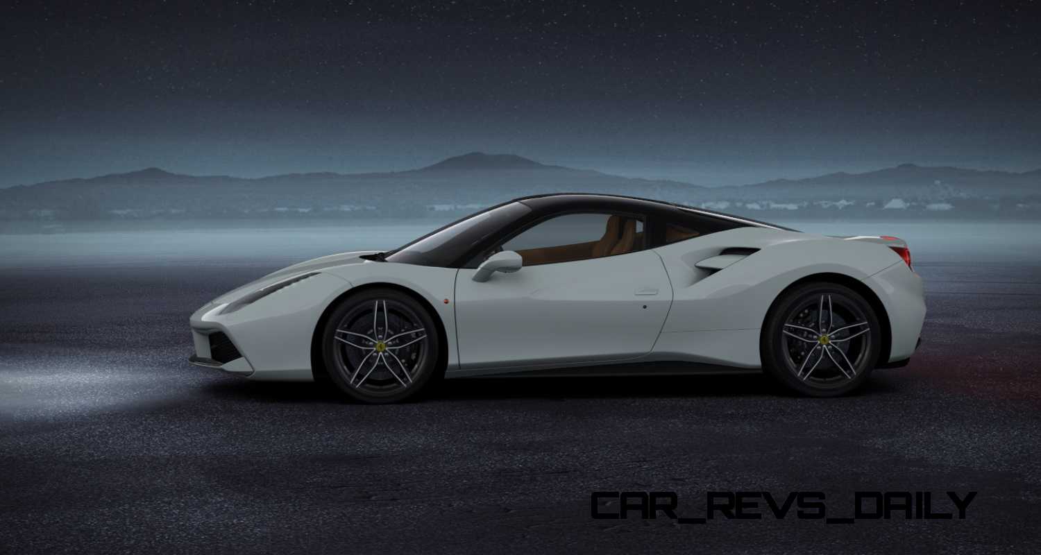 1500x800 Ferrari 488 Gtb White Wallpaper Phone Is 4k Wallpaper