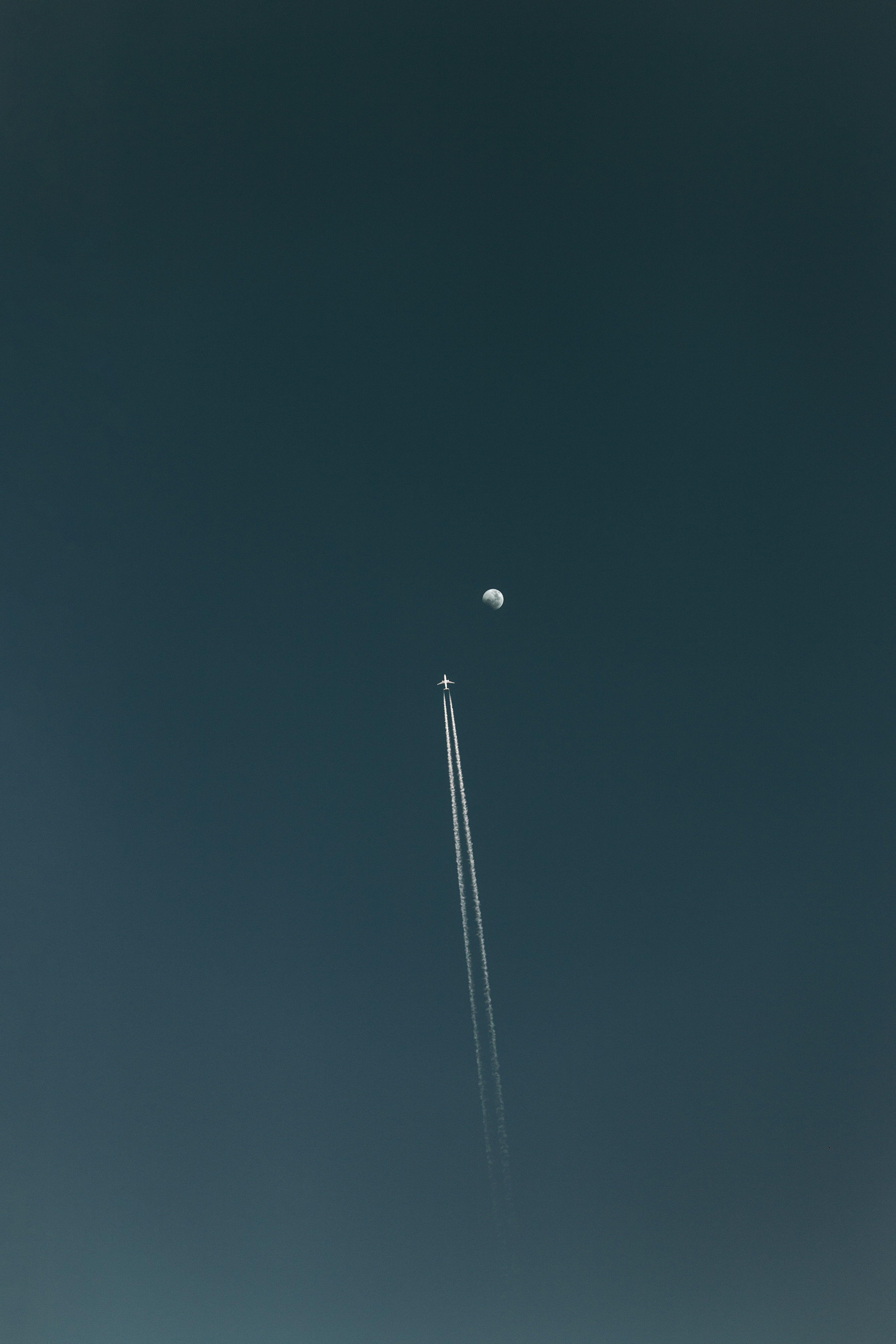 3648x5472 Minimalist Fighter Jet Wallpaper