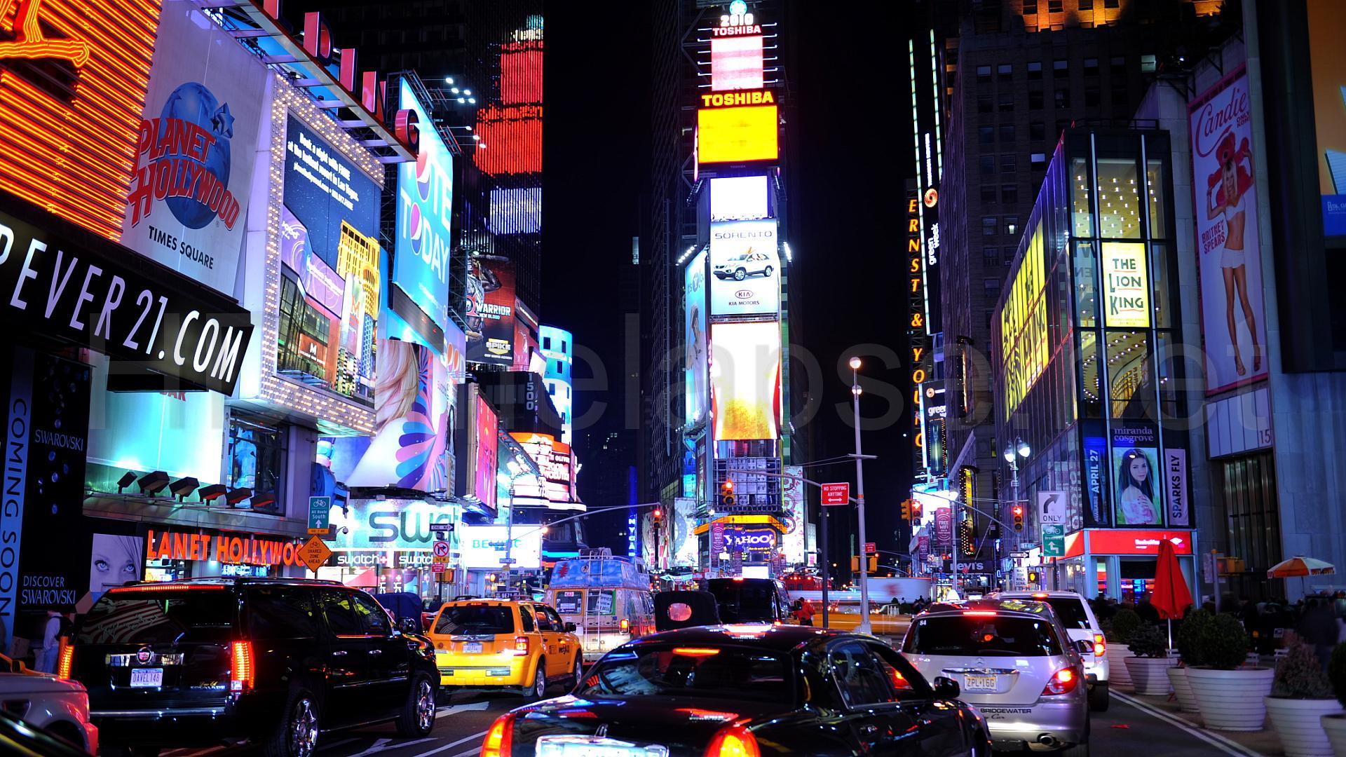 Times Square Night Wallpapers - Top Free Times Square Night Backgrounds ...