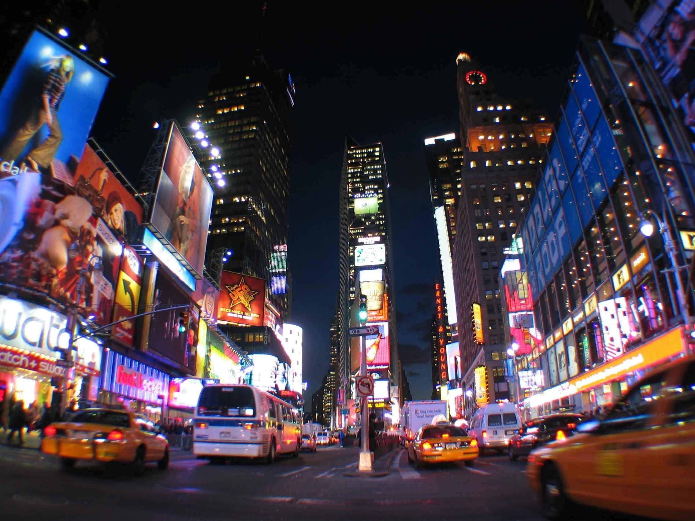 Times Square Night Wallpapers - Top Free Times Square Night Backgrounds ...