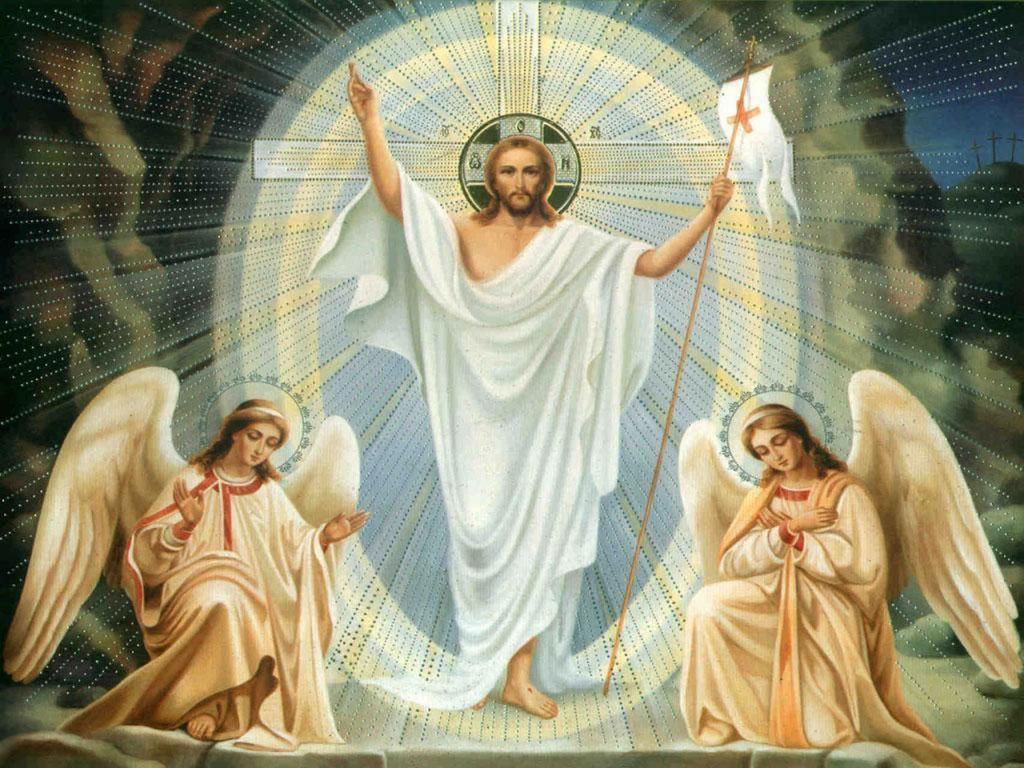1024x768 Free download Christ is risen wallpaper and image wallpaper