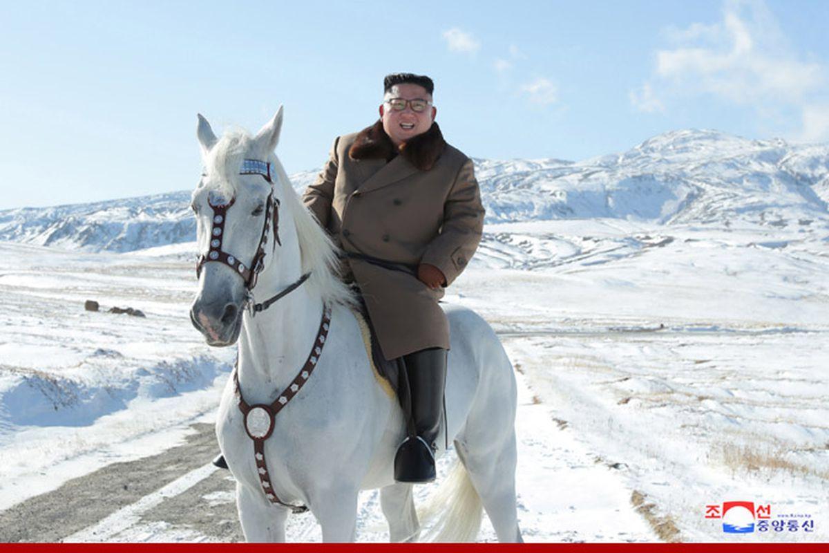 1200x800 Kim Jong Un's silly horse photo contain a serious message